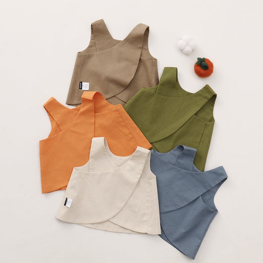 Chaleco Vintage Slim Anti-cardigan Nórdico para Bebé - Estilo Instagram Verano - Image 14