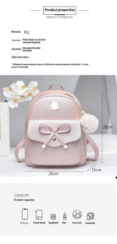Set de 3 Bolsas: Mochila Crossbody + Cartera de Monedas + Llavero de Seguridad - Image 6