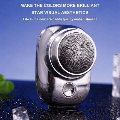 Afeitadora Eléctrica Portátil Recargable USB - Máquina de Afeitar Inalámbrica Húmeda y Seca para Hombre - Image 32