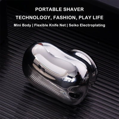 Afeitadora Eléctrica Portátil Recargable USB - Máquina de Afeitar Inalámbrica Húmeda y Seca para Hombre - Image 37