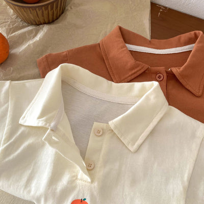 Playera Infantil Estilo Oeste con Rayas y Manga Corta - Image 33