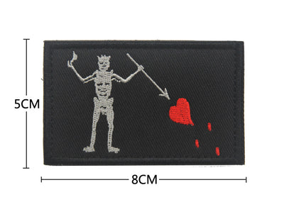 Brazalete Táctico con Parche Pirata y Cierre Velcro - Image 23