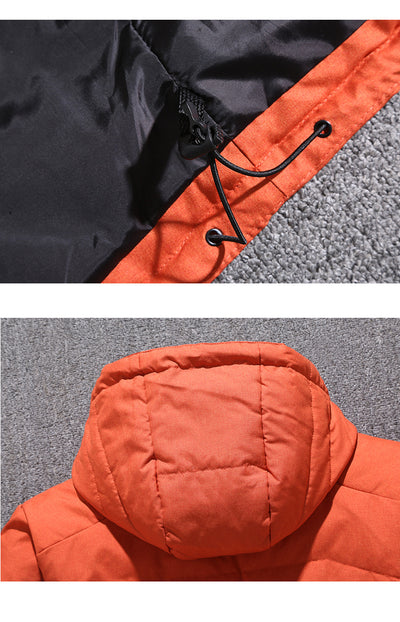 Chaqueta de Invierno para Hombre con Capucha, Plumón de Pato y Múltiples Bolsillos - Image 27