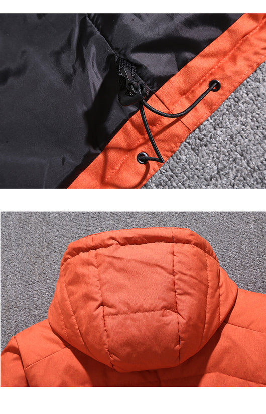 Chaqueta de Invierno para Hombre con Capucha, Plumón de Pato y Múltiples Bolsillos - Image 27