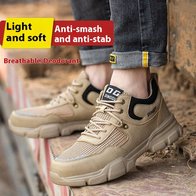 Botas de Seguridad para Hombre con Puntera de Acero - Protección Antigolpes y Antiperforación - Image 9