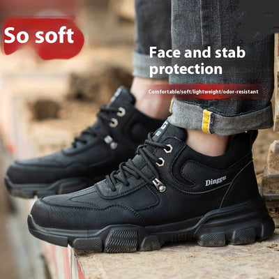 Botas de Seguridad para Hombre con Puntera de Acero - Protección Antigolpes y Antiperforación - Image 10