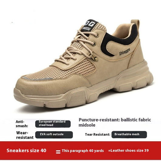 Botas de Seguridad para Hombre con Puntera de Acero - Protección Antigolpes y Antiperforación - Image 11