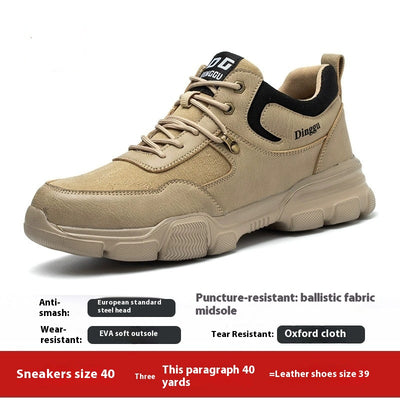 Botas de Seguridad para Hombre con Puntera de Acero - Protección Antigolpes y Antiperforación - Image 12