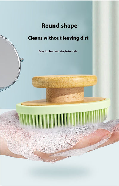 Cepillo de Masaje Silicona para Baño con Cerdas Largas - Image 40