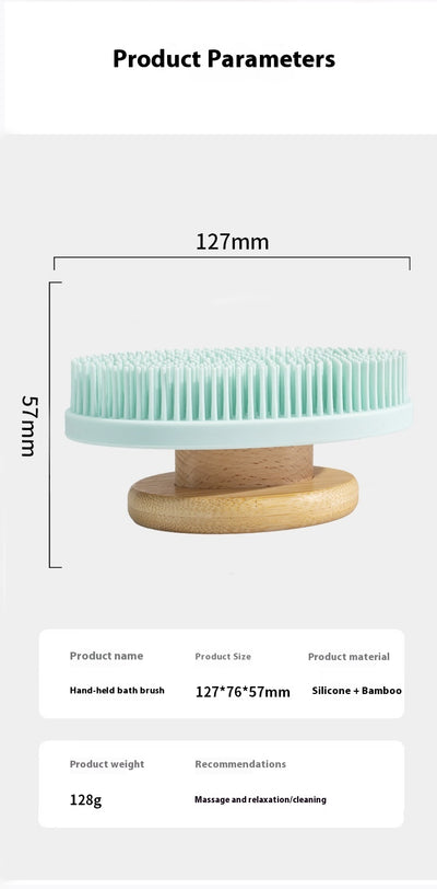 Cepillo de Masaje Silicona para Baño con Cerdas Largas - Image 46