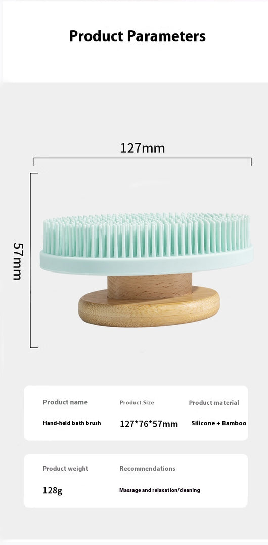Cepillo de Masaje Silicona para Baño con Cerdas Largas - Image 46