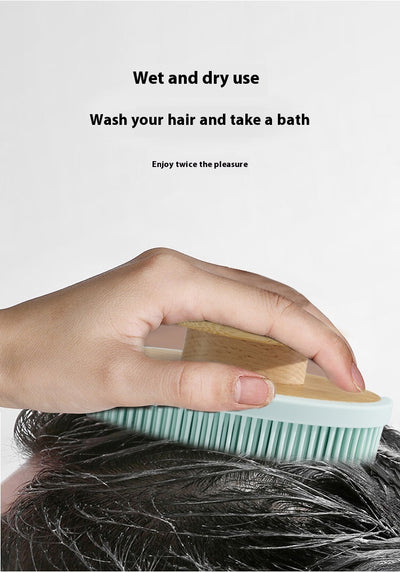 Cepillo de Masaje Silicona para Baño con Cerdas Largas - Image 50