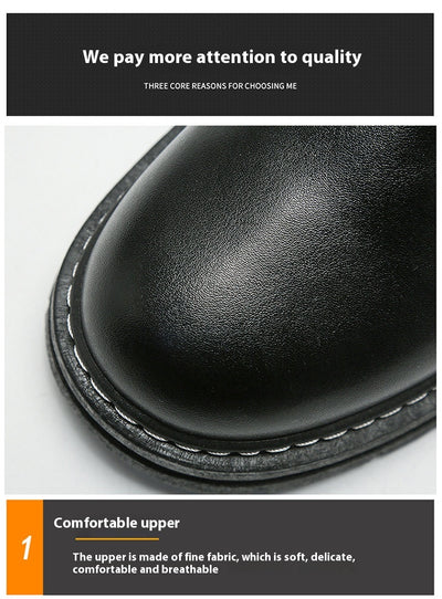 Botas Martin de Cuero Transpirable con Plataforma para Hombre - Estilo Casual - Image 17