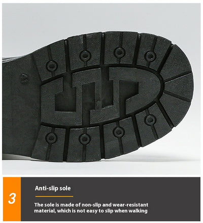 Botas Martin de Cuero Transpirable con Plataforma para Hombre - Estilo Casual - Image 18