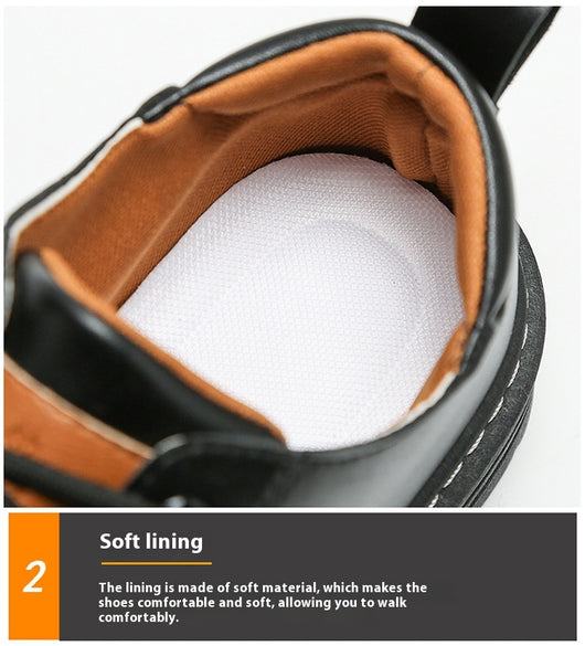 Botas Martin de Cuero Transpirable con Plataforma para Hombre - Estilo Casual - Image 19