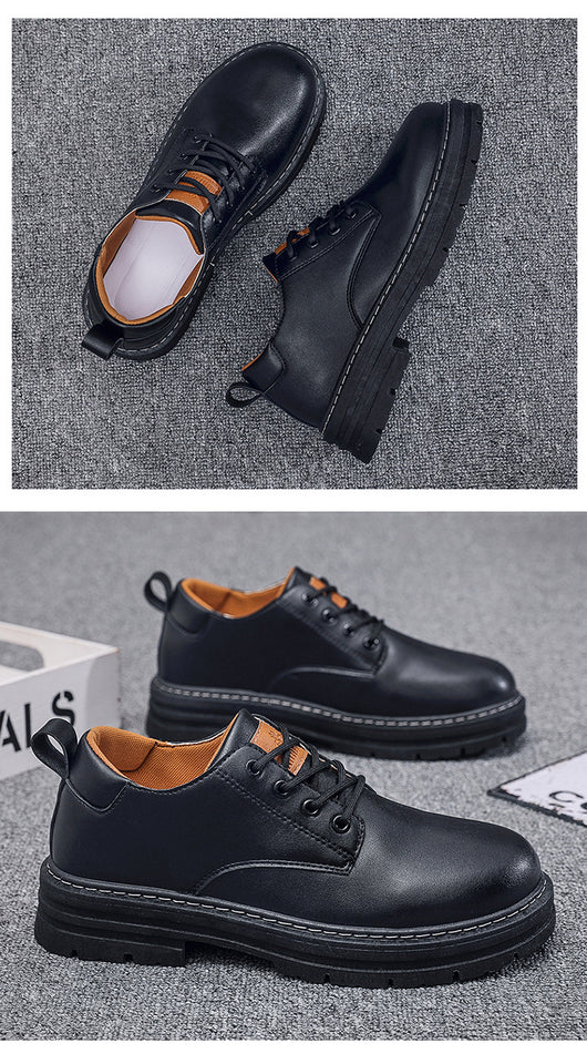 Botas Martin de Cuero Transpirable con Plataforma para Hombre - Estilo Casual - Image 20