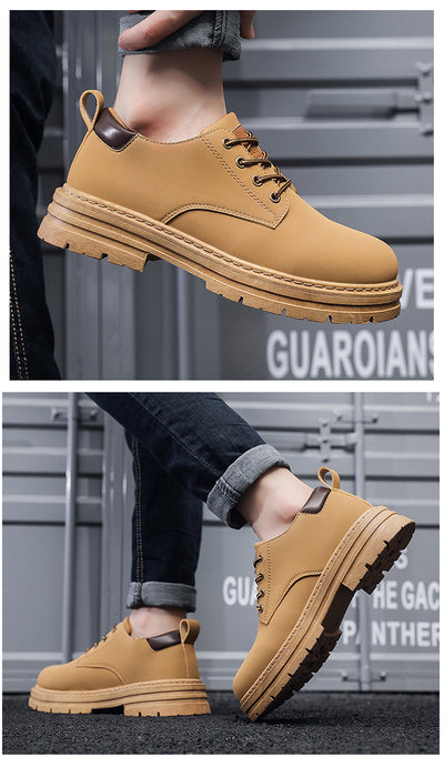 Botas Martin de Cuero Transpirable con Plataforma para Hombre - Estilo Casual - Image 22