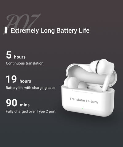 Auriculares Inteligentes M6 con Traductor Bluetooth en 127 Idiomas - Image 14
