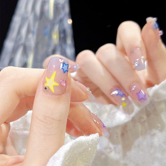Uñas Postizas Cat Eye Rubor - Parches de Manicura Lista para Usar - Image 106