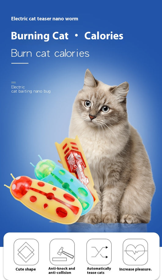 Juguete Interactivo para Gatos - Cepillo Eléctrico Saltarín Nano - Image 19