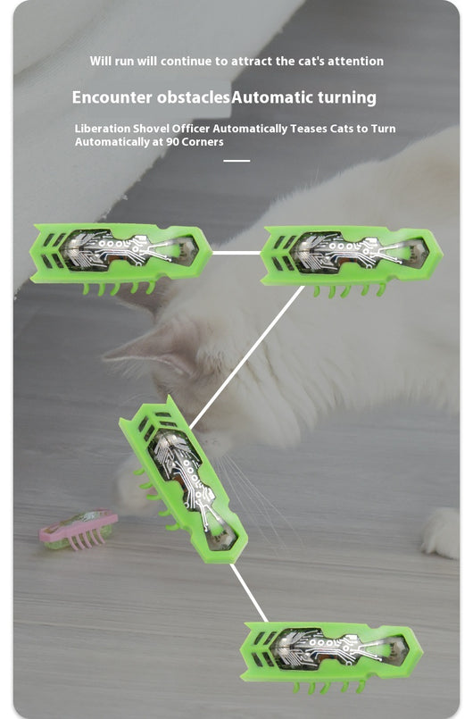 Juguete Interactivo para Gatos - Cepillo Eléctrico Saltarín Nano - Image 23