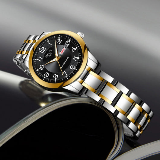 Reloj de Acero Ultrafino con Doble Calendario, Luminoso e Impermeable - Image 20