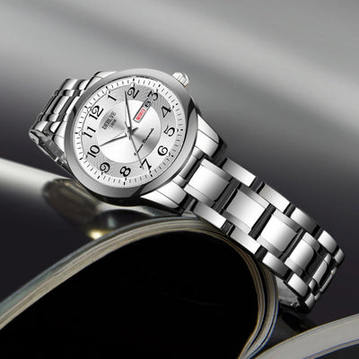 Reloj de Acero Ultrafino con Doble Calendario, Luminoso e Impermeable - Image 21
