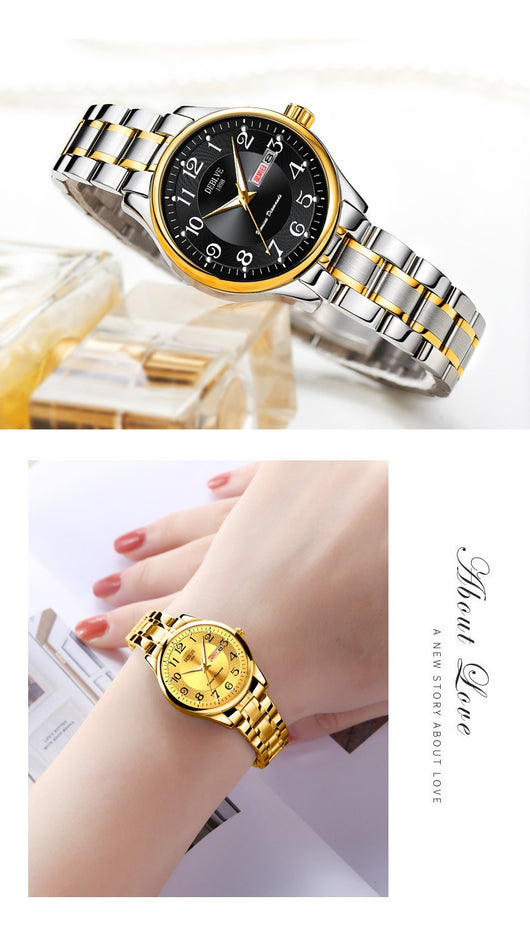 Reloj de Acero Ultrafino con Doble Calendario, Luminoso e Impermeable - Image 24