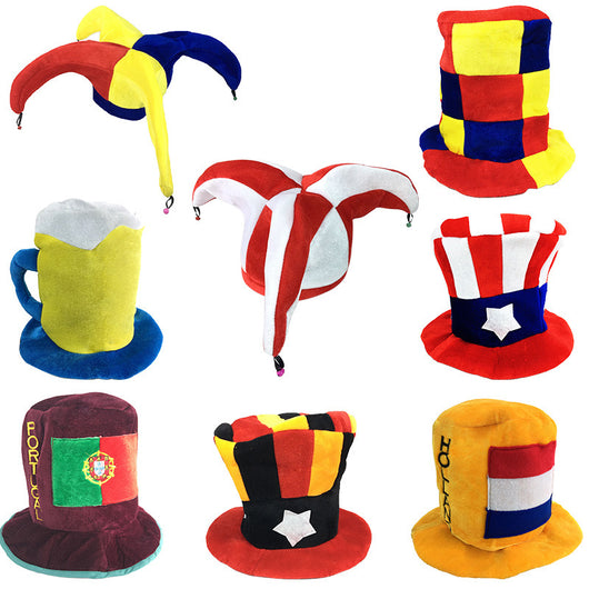 Tocado de Payaso Carnaval Máscara Multiángulo Premium - Image 7