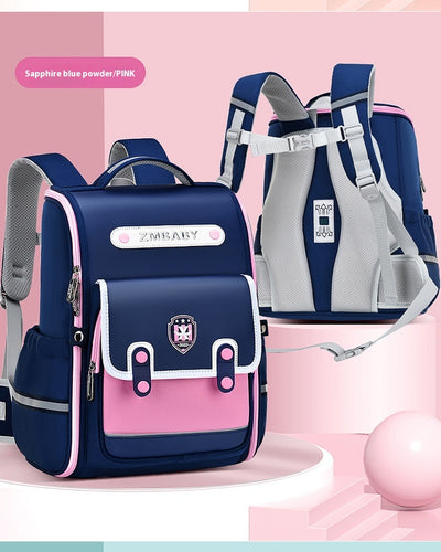 Mochila Escolar Sesame Baby Estilo Británico Grados 1-6 Ligera Niños y Niñas - Image 41