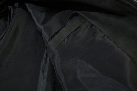 Chaqueta de Cuero PU Suelta con Bordado de Estrella Cruzada - Image 25