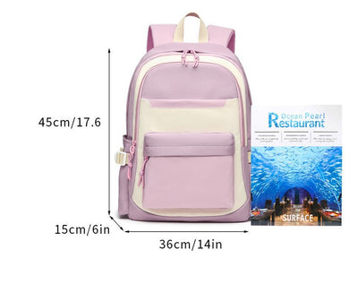 Mochila Escolar de Gran Capacidad con Protección Dorsal - Image 29