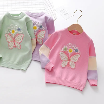 Suéter de Algodón para Niña - Prenda Base Versátil y Cómoda - Image 23