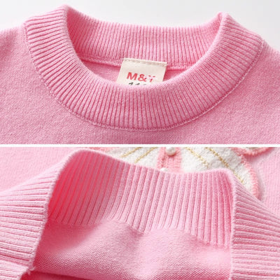 Suéter de Algodón para Niña - Prenda Base Versátil y Cómoda - Image 25