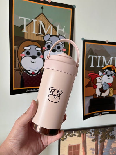 Taza Térmica Infantil con Interior de Cerámica - Diseño Cachorro Schnauzer - Image 17