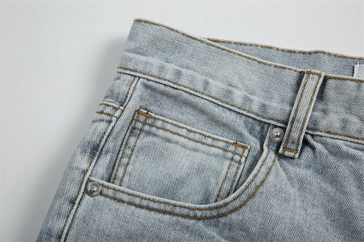 Jeans Holgados Retro con Rotos y Parches para Hombre - Image 20