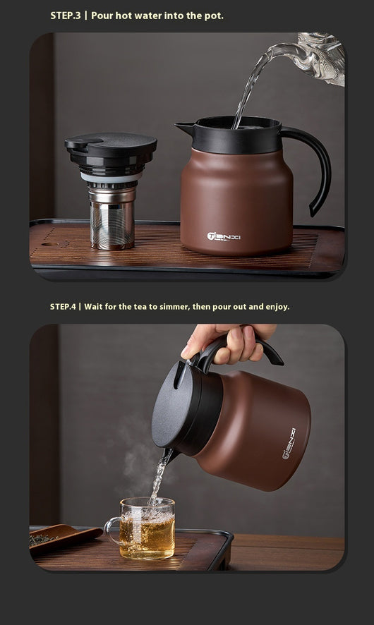 Hervidor de Té con Separador de Agua de Gran Capacidad - Image 12