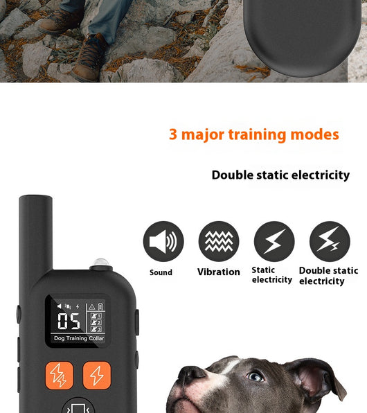 Collar Adiestramiento Canino con Control Remoto Anti-ladridos - Image 12