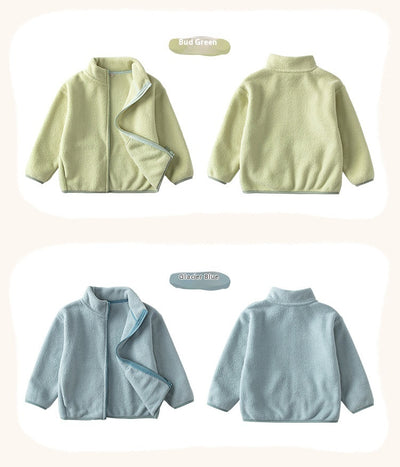 Abrigo Infantil de Cuello Alto Acolchado Térmico - Image 36