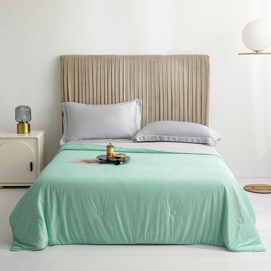 Edredón Lavable de Colores Sólidos para Cama Individual, Doble y Extragrande - Image 30