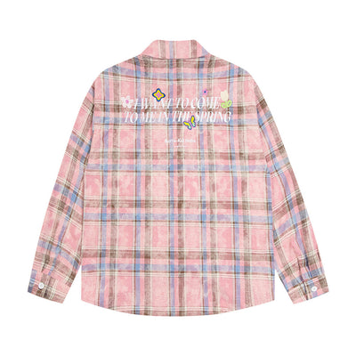 Camisa a Cuadros de Manga Larga Unisex - Image 26