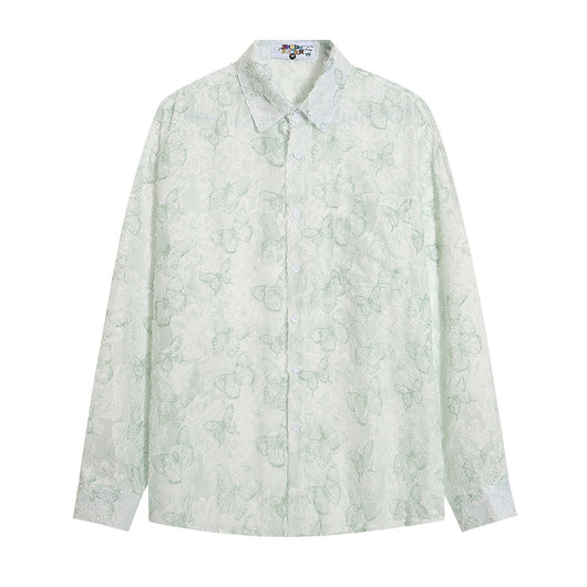 Camisa Manga Larga Mariposa para Hombre - Image 27