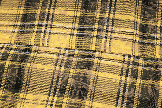 Camisa Suelta a Cuadros de Manga Larga para Hombre - Image 37