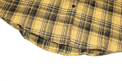 Camisa Suelta a Cuadros de Manga Larga para Hombre - Image 46