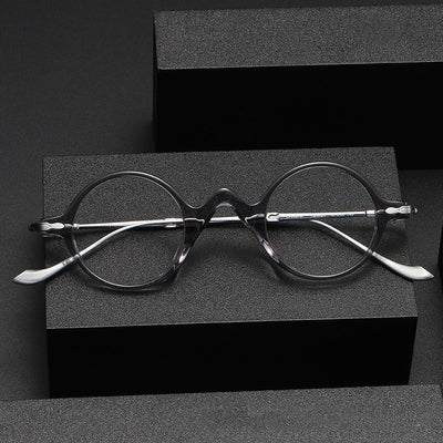 Gafas Retro de Titanio Puro para Rostros Pequeños con Opción de Lentes Graduadas - Image 10