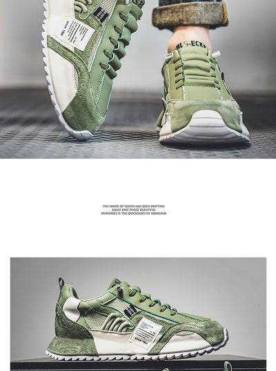 Tenis Casuales de Moda Primavera para Hombre con Suela Gruesa Antideslizante y Aumento de Altura - Image 33
