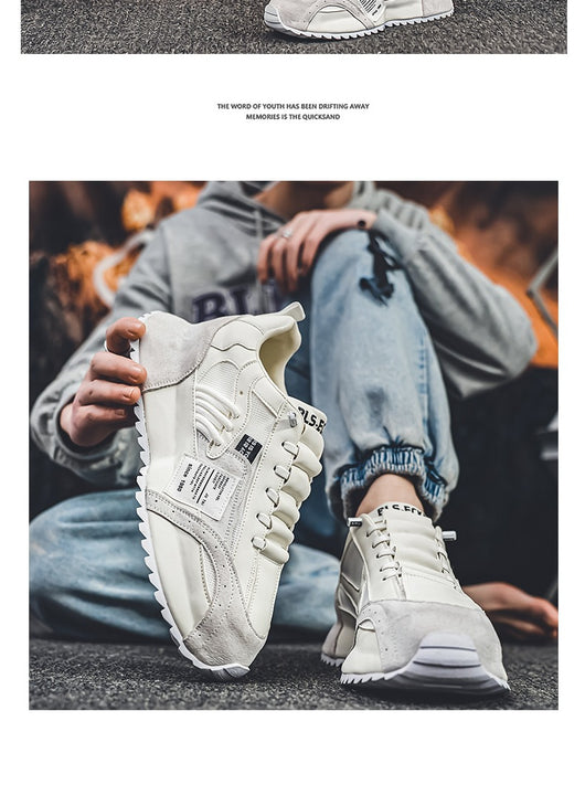 Tenis Casuales de Moda Primavera para Hombre con Suela Gruesa Antideslizante y Aumento de Altura - Image 36