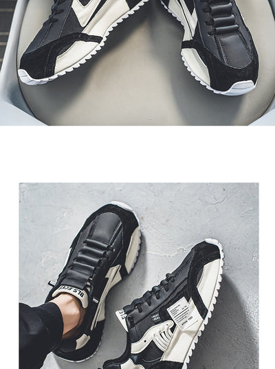 Tenis Casuales de Moda Primavera para Hombre con Suela Gruesa Antideslizante y Aumento de Altura - Image 44