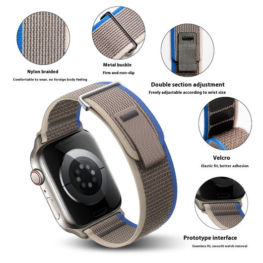 Correa de Reloj Nylon Ajustable Dos Secciones Trail - Image 42