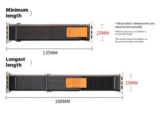 Correa de Reloj Nylon Ajustable Dos Secciones Trail - Image 43